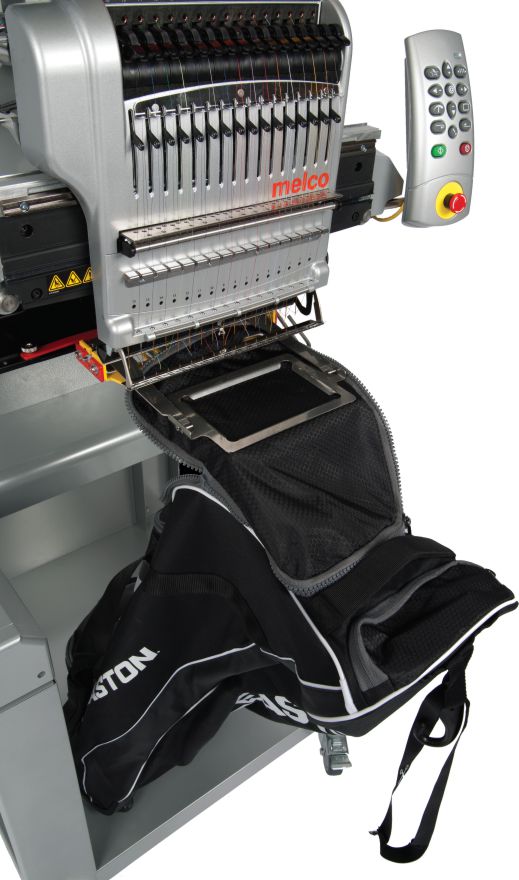 EMT16 Embroidery Machine with Golf Bag